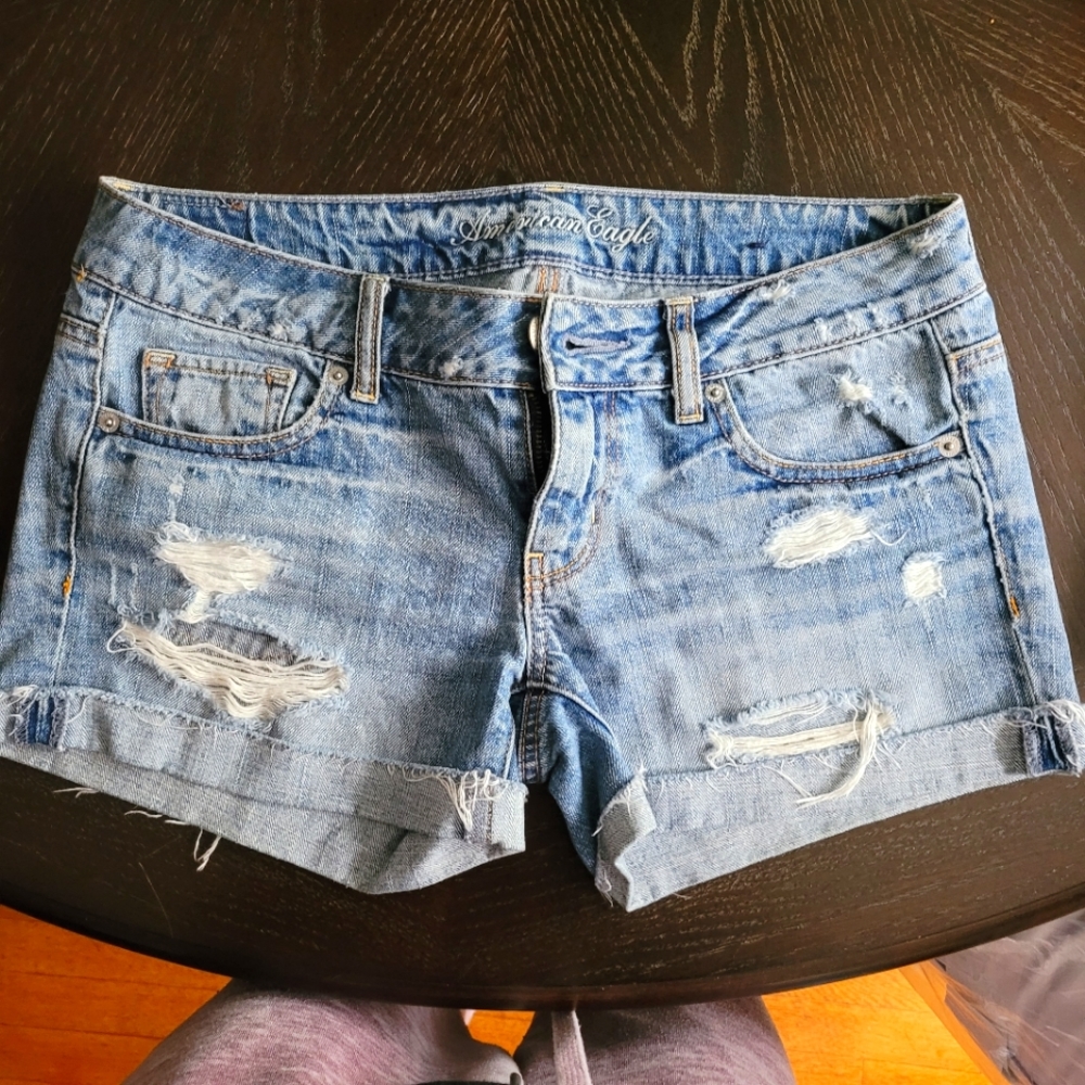 AE jean shorts